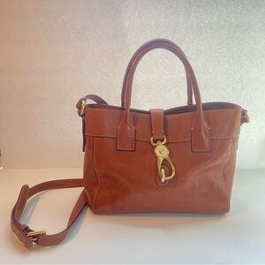 Dooney & Burke Florentine Amelie Tote Crossbody Handbag
